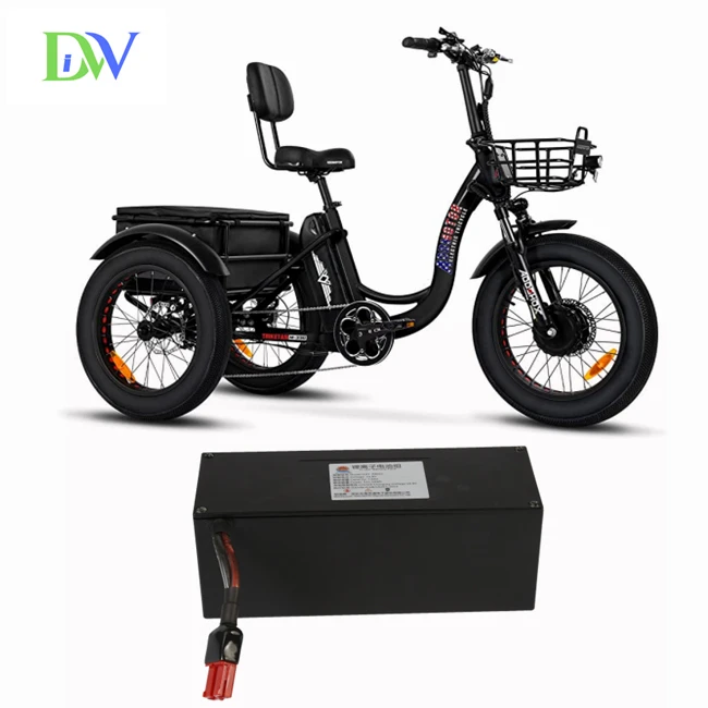 Elektrische trike-lithiumbatterij